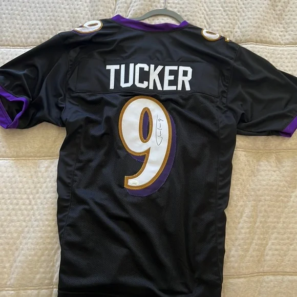 Signed Ravens Justin Tucker Jersey - Picture 1 of 2